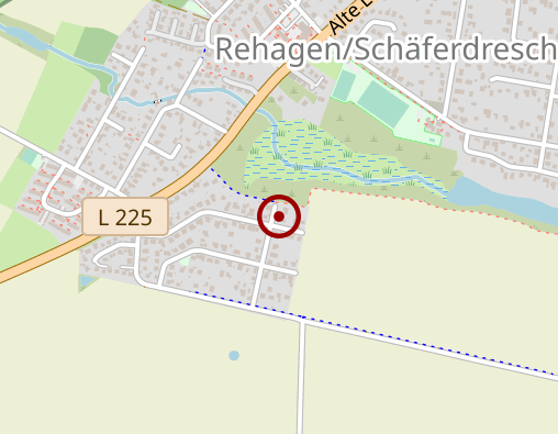 Karte: Rückemann Pferdephysiotherapie / Tierakupunktur