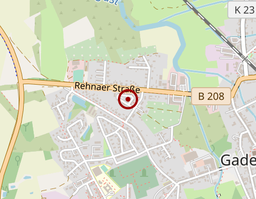 Karte: Sozialstation der Volkssolidarität