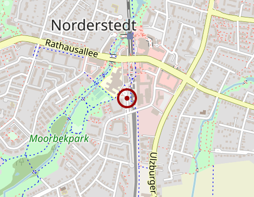 Karte: Betreuungsgruppe für Menschen mit Demenz