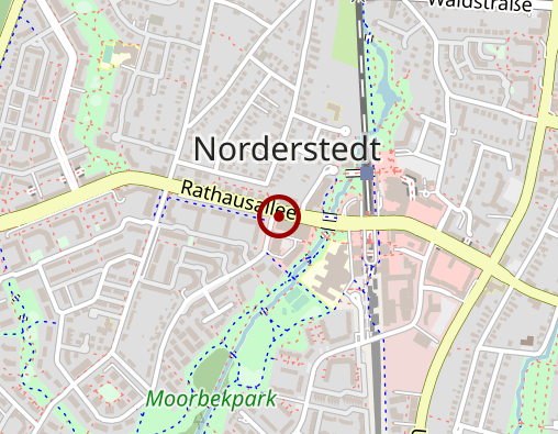 Karte: Moorbek-Apotheke