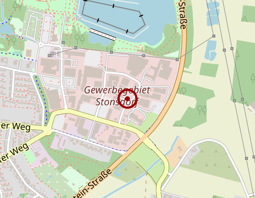 Karte: Norderstedter Arbeitsbegleitung