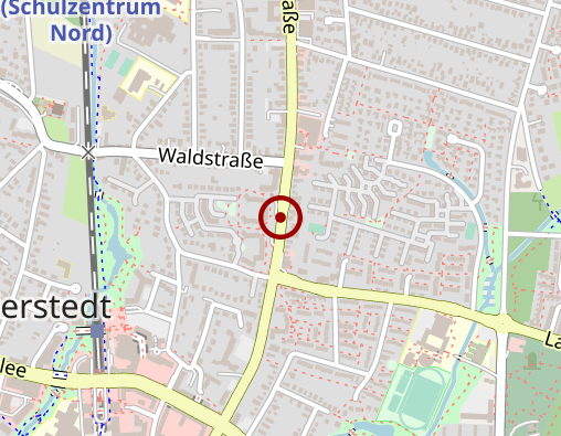 Karte: Aarons Schlüsseldienst Norderstedt