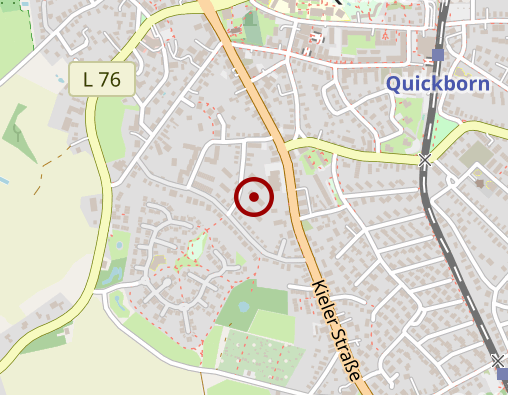 Karte: Autoruf Quickborn Taxibetrieb