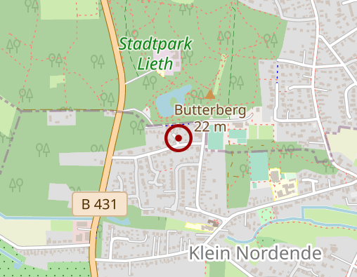 Karte: Naturheilpraxis am Park Sonja Krohn Heilpraktiker