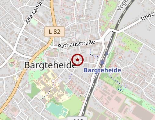 Karte: DRK-Sozialstation Bargteheide