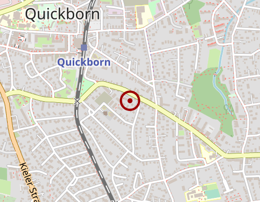 Karte: Ergotherapie in Quickborn Franz & Graeper