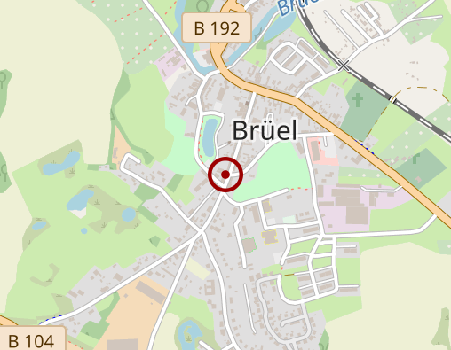 Karte: Taxiunternehmen Bernd Pilz Taxibetrieb