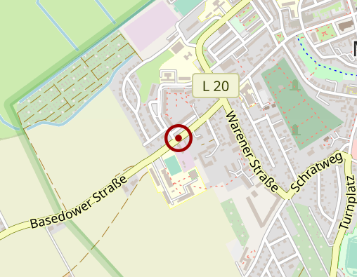 Karte: Die Wühlmäuse - Private häusliche Alten- und Krankenpflege Antje Martini/Thomas Frank GbR