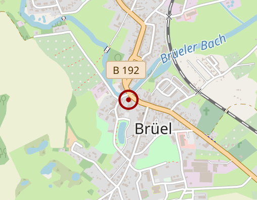 Karte: Ambulanter Pflegedienst "Brüel" Inh. Swetlana Grigo