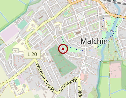 Karte: Diakonie Sozialstation Malchin