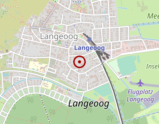 Karte: Logierhus Langeoog GmbH