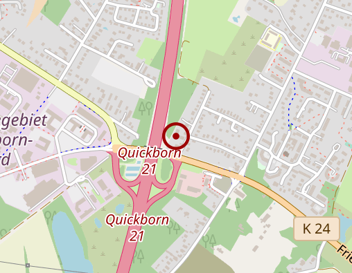 Karte: Pflegeheim Quickborn-Heide