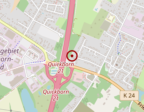 Karte: Pflegeheim Quickborn Heide GmbH