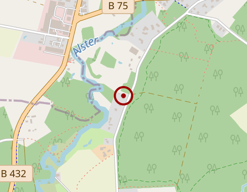 Karte: Landhaus Ruhetal