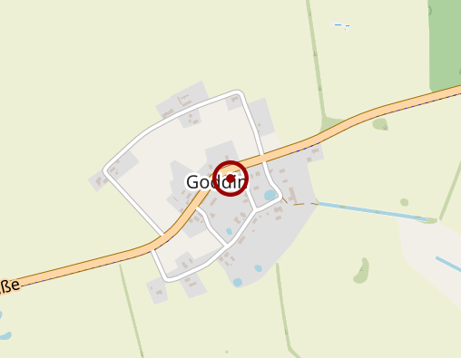 Karte: Lebenshilfewerk Hagenow gGmbH Arche-Hof Domäne Kneese