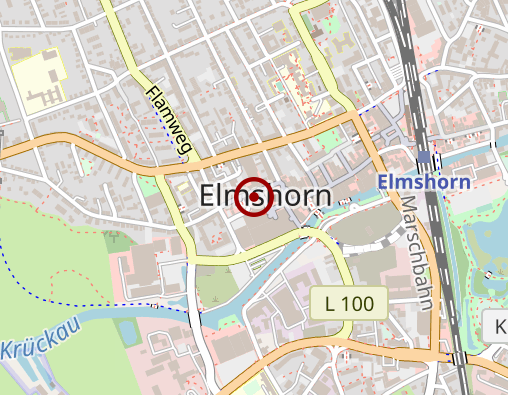 Karte: Asmus-Brütt Ina Heilpraktikerpraxis für Naturheilkunde