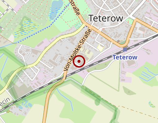 Karte: Güstrower Werkstätten gGmbH Werkstatt Am Gartenmarkt, Büro