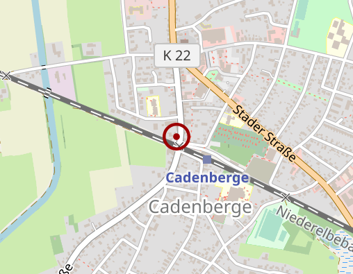 Karte: Cuxhavener Pflegedienst Filiale Cadenberge Inh. Elzbieta Radezka