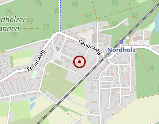 Karte: Seniorenzentrum "Nordholzer Tannen" H. Plümer GmbH