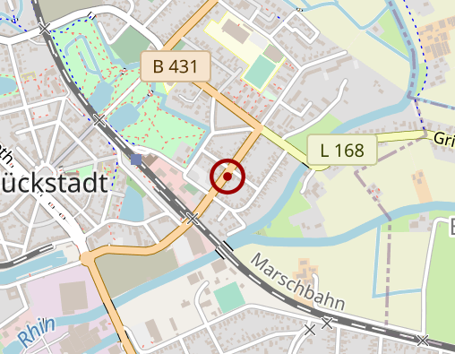 Karte: Kreyenberg Silke Praxis für Physiotherapie