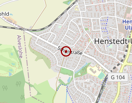 Karte: Tagespflege "An der Kreuzkirche"