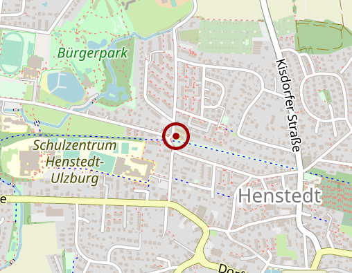 Karte: Pflegeheim Haus Doris - Facheinrichtung für Gerontopsychiatrie mit Schwerpunkt Demenz