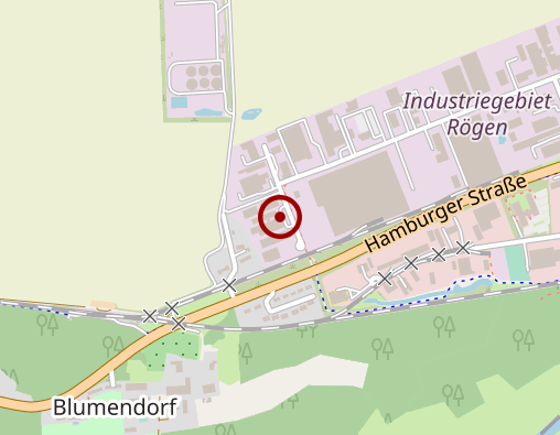 Karte: Stormarner Werkstätten - Werkstatt Bad Oldesloe Behindertenwerkstätten.