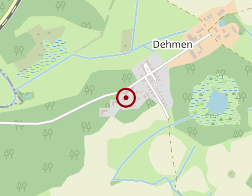 Karte: Pflegeheim "Wichernhof" Dehmen