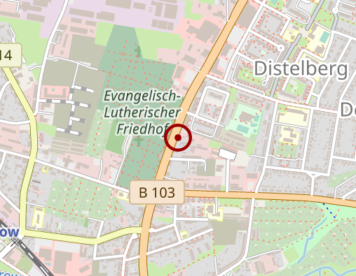 Karte: Ambulanter Pflegedienst Schwester Bettina Boeck