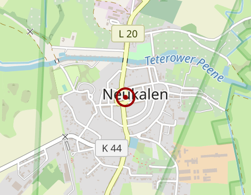 Karte: Häusliche Krankenpflege Ute Braß