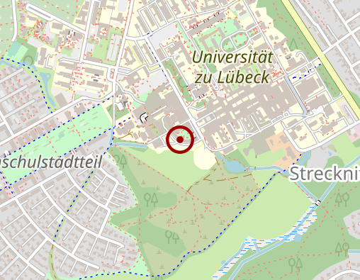 Karte: UNIVERSITÄTSKLINIKUM Schleswig-Holstein, Campus Lübeck