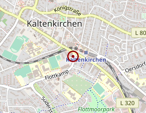 Karte: Psychiatrisches Krankenhaus Rickling (TK Kaltenkirchen)