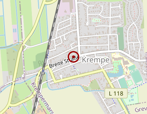 Karte: Ambulanter Pflegedienst Ahsbahs Stift