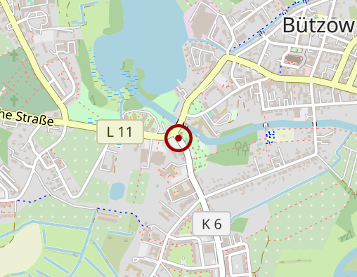 Karte: Pflegezentrum "An der Warnow-Klinik"