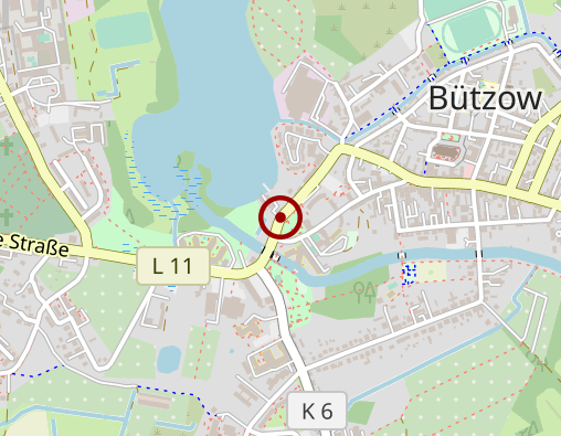 Karte: DRK Sozialstation Bützow