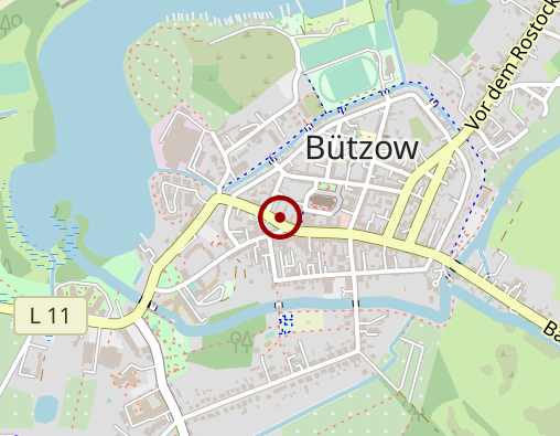 Karte: Sozialstation Bützow