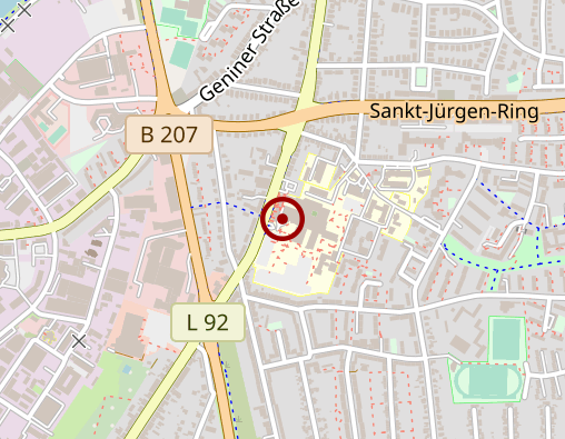 Karte: Sana Kliniken Lübeck GmbH