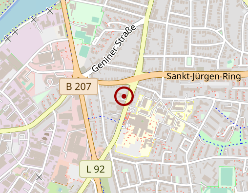 Karte: Berndt-Jeschke Michaela Dipl.Psych. Psychotherapeutin Tiefenpsych. Fundierte Therapie