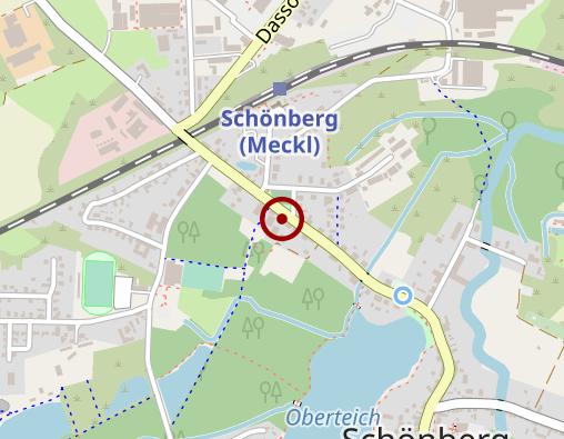 Karte: Diakonie Sozialstation Schönberg