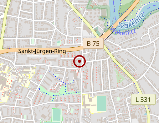 Karte: Praxis für Podologie St. Jürgen medizinische Fußpflege