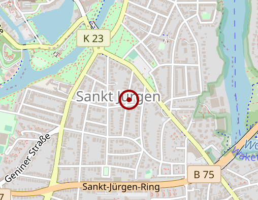 Karte: St. Jürgen / Suzanne Reköndt Seniorenwohngemeinschaft