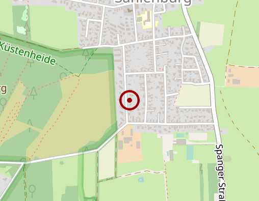 Karte: "Heidehof" Inh. Claus Peter Peters Senioren Wohn-und Pflegeheim