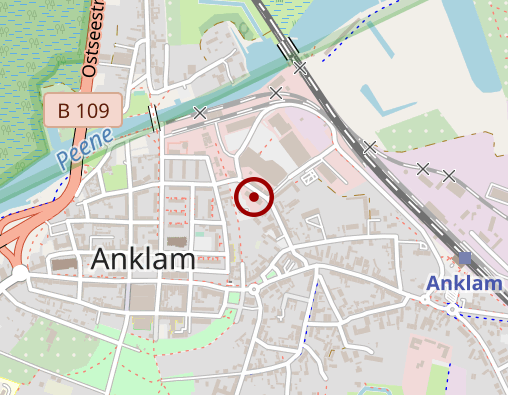 Karte: Tagespflegeeinrichtung im Seniorenzentrum Martina Baltz GmbH