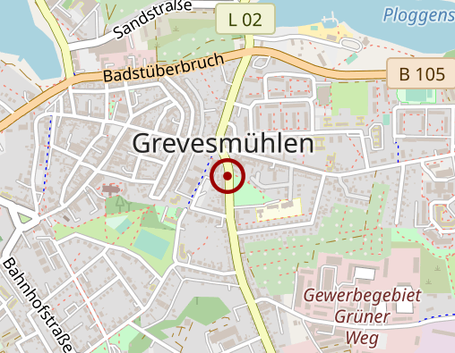 Karte: Physiotherapie Massage Wellness Weile