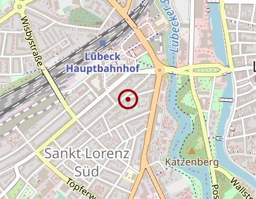 Karte: Praxis für Logopädie und Legasthenie Jens-A. Hübner Dipl.-Legasthenietrainer