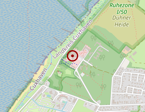 Karte: HELIOS Seehospital Sahlenburg