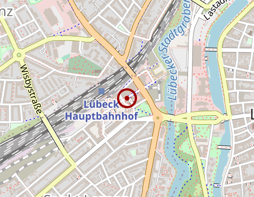 Karte: Reha-Zentrum Lübeck Rehabilitationszentrum