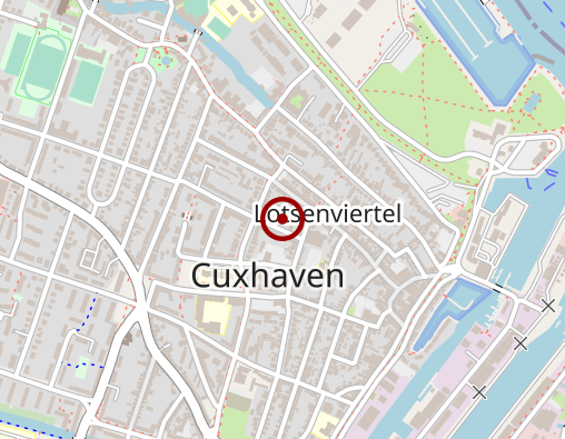 Karte: Paritätischer Cuxhaven Beratungsstelle für Eltern, Kinder u. Jugendliche