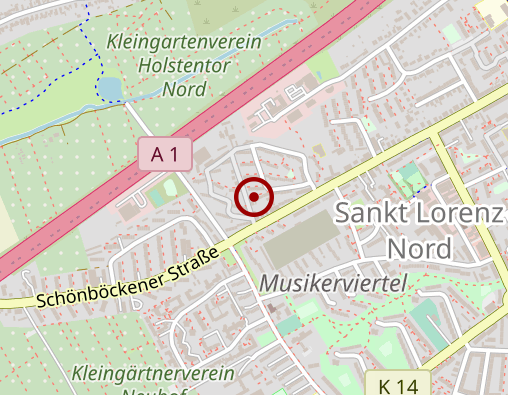 Karte: Chiropractic Center Lübeck Heilpraktiker