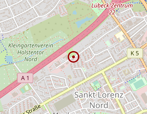 Karte: DRK Betreuungsdienste Lübeck gGmbH